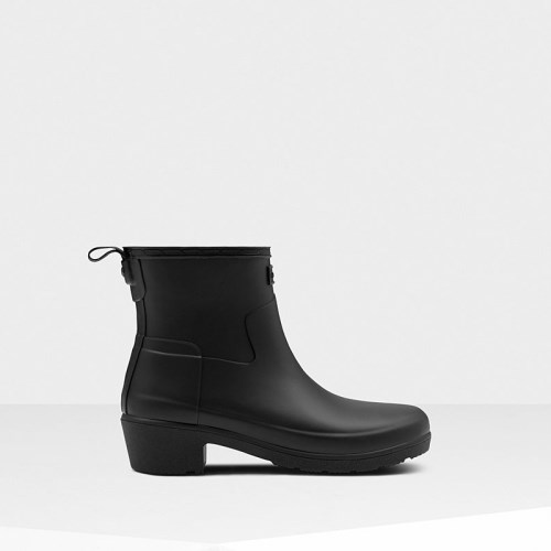 Hunter Refined Slim Fit Low Heeled Boots (V463B) Ireland